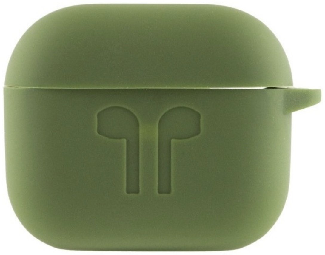 Чехол для Apple AirPods 4 синий, зеленый, фиолетовый