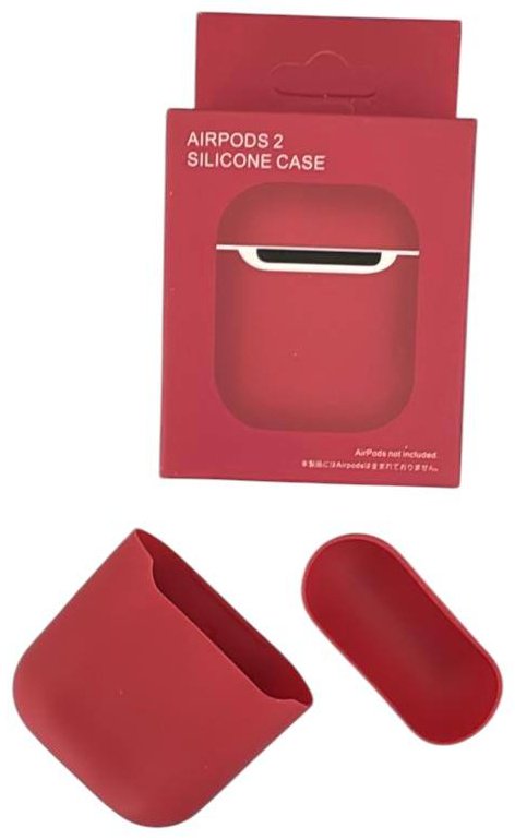 Чехол для Apple AirPods 2 красный