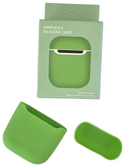 Чехол для Apple AirPods 2 зеленый