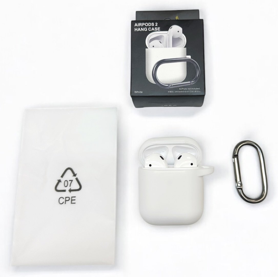 Чехол для Apple AirPods 2 белый