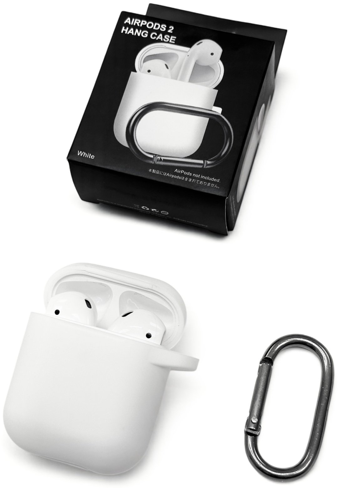 Чехол для Apple AirPods 2 белый