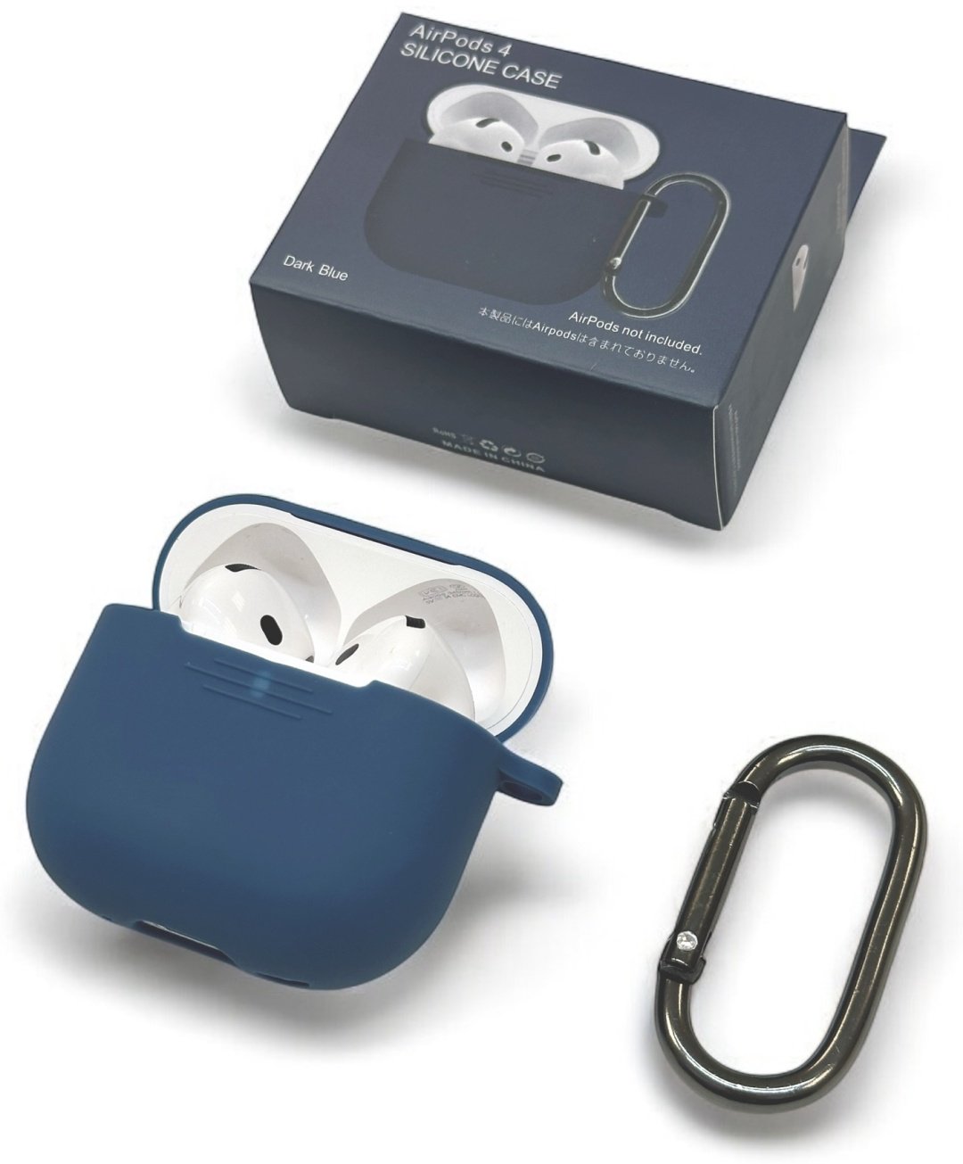 Чехол для Apple AirPods 4 синий