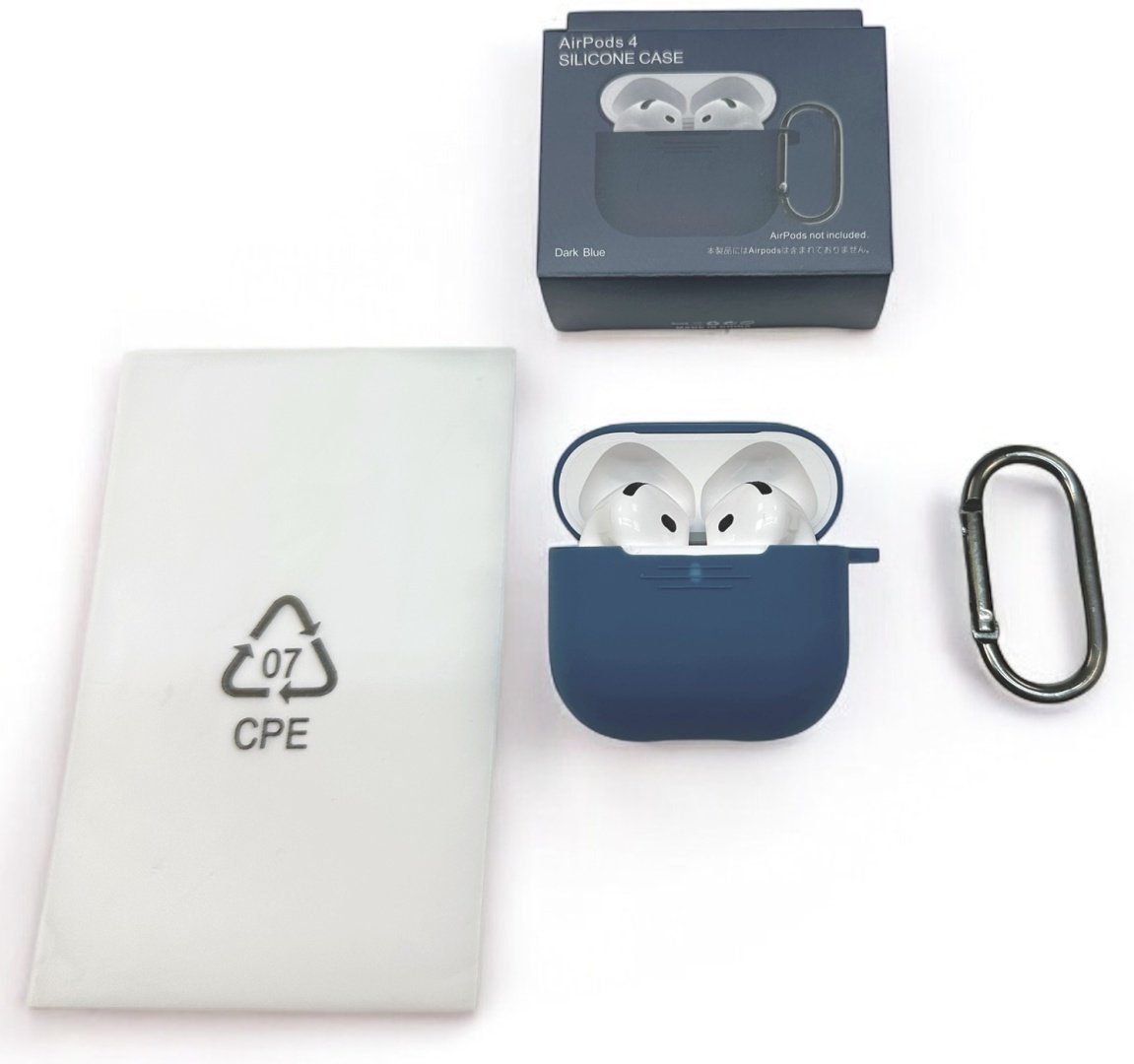 Чехол для Apple AirPods 4 синий