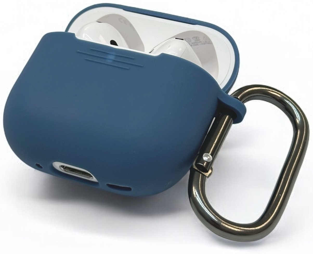 Чехол для Apple AirPods 4 синий