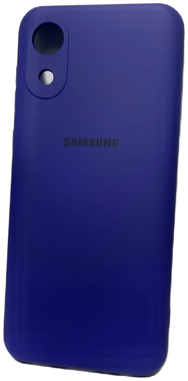 Чехол для Samsung Galaxy A03 core синий купить,900