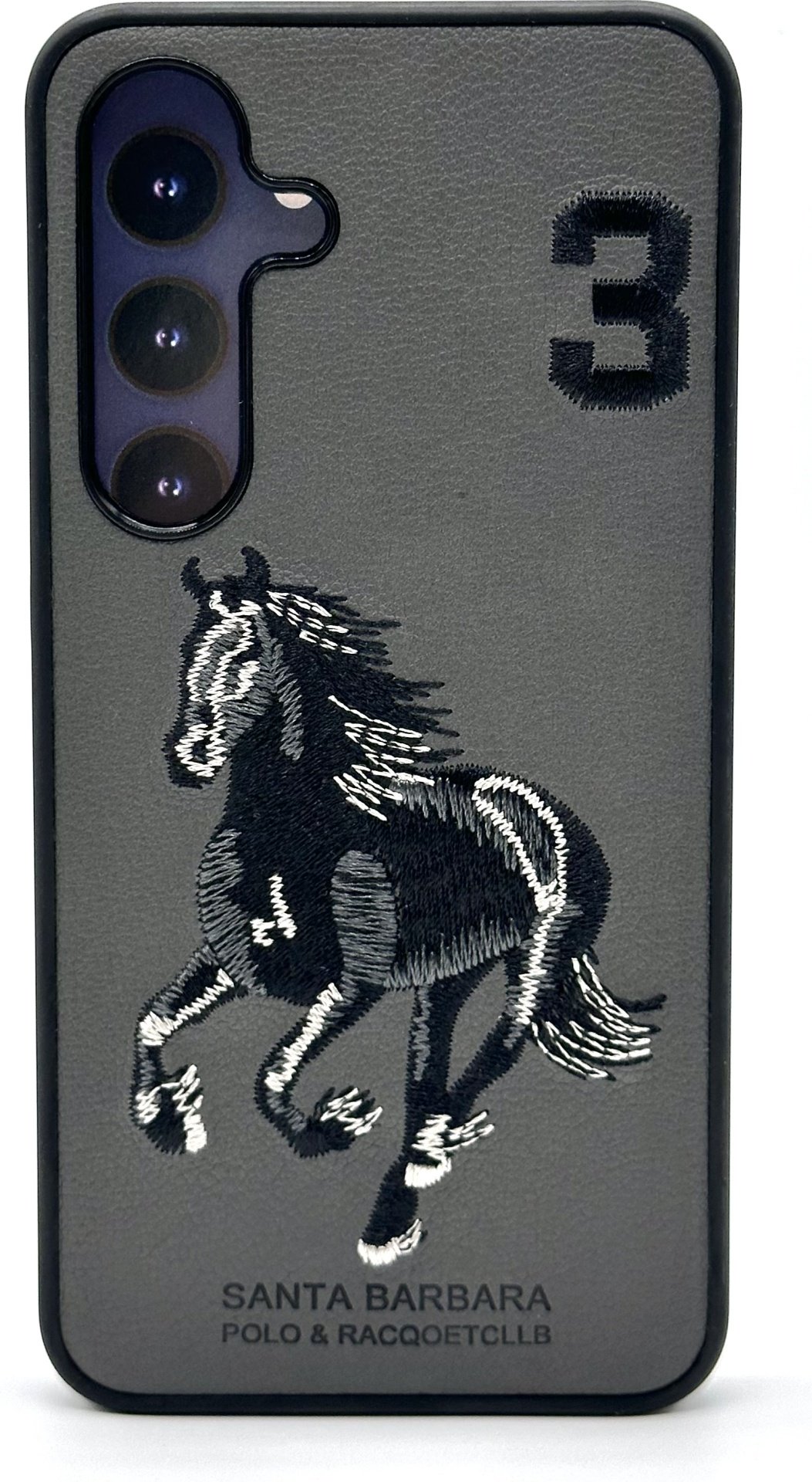 Чехол Santa Barbara для Samsung Galaxy A35 серый - ForteMarket Чехол Santa Barbara для Samsung Galaxy A35 серый купить,1556