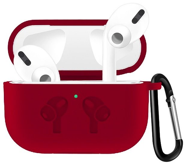 Чехол для Apple AirPods Pro 2 бордовый
