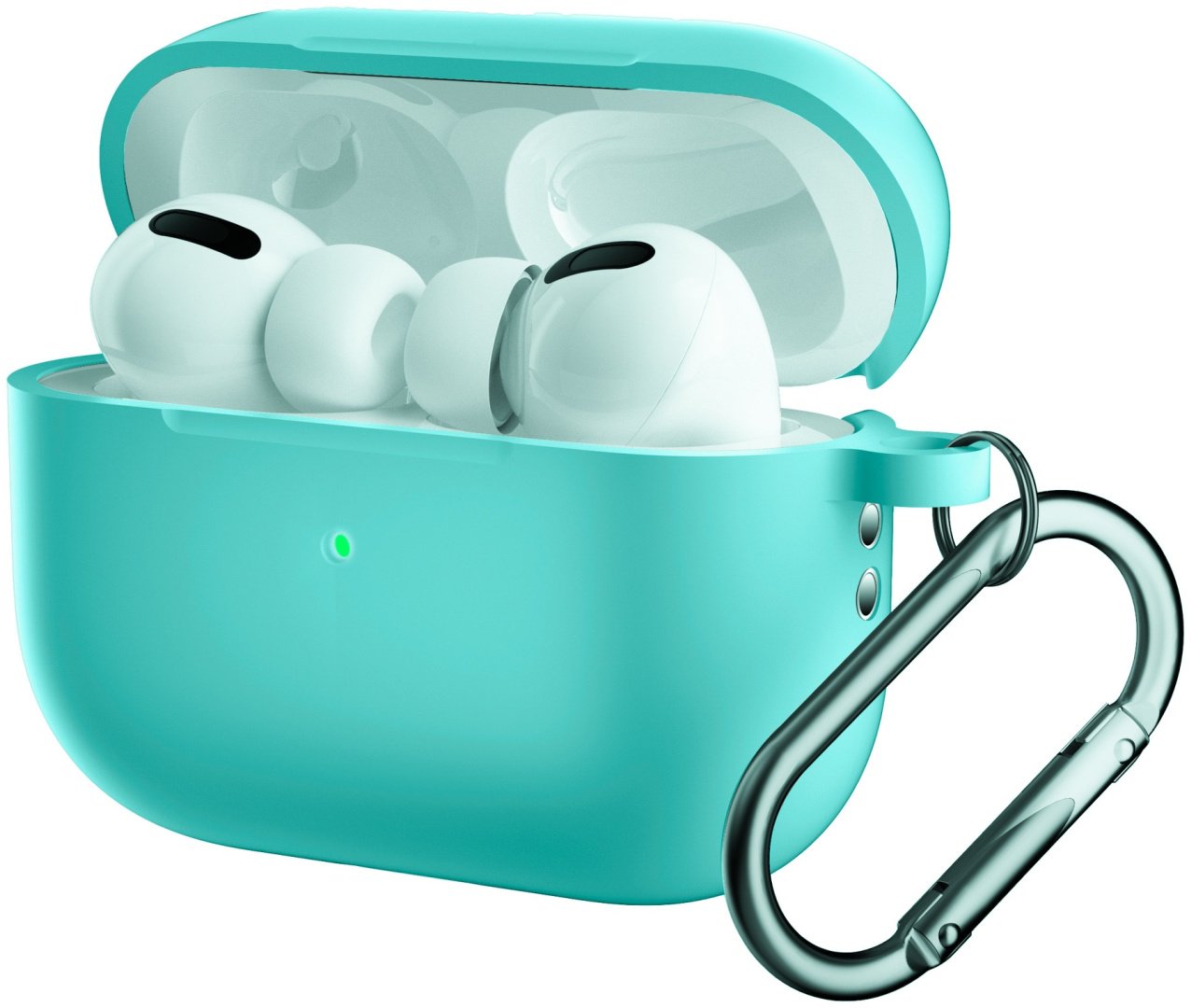 Чехол для Apple AirPods Pro 2 бирюзовый