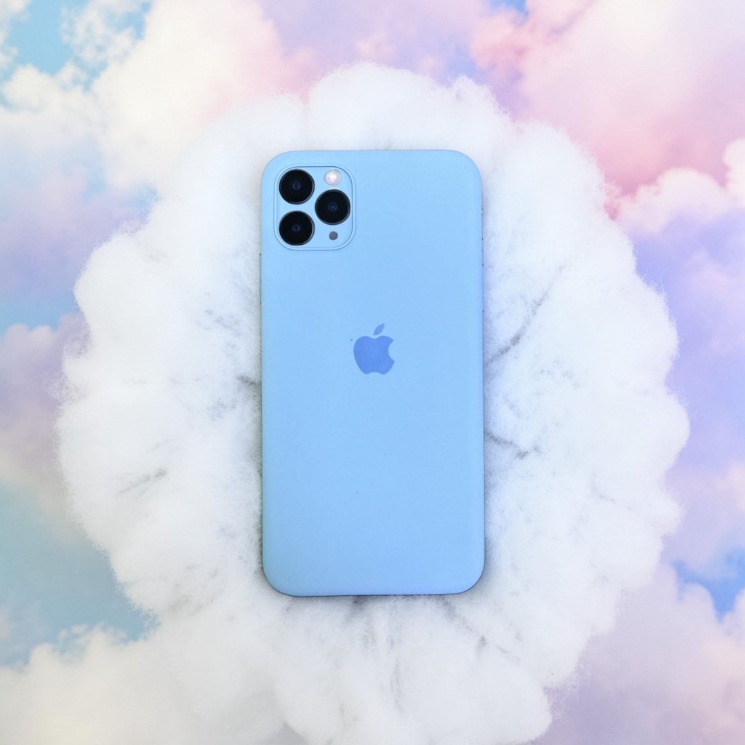 Чехол для Apple iPhone 11 Pro Max голубой купить,499