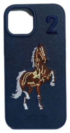 Чехол Santa Barbara Polo & Racquet Club для Apple iPhone 13 синий купить,649