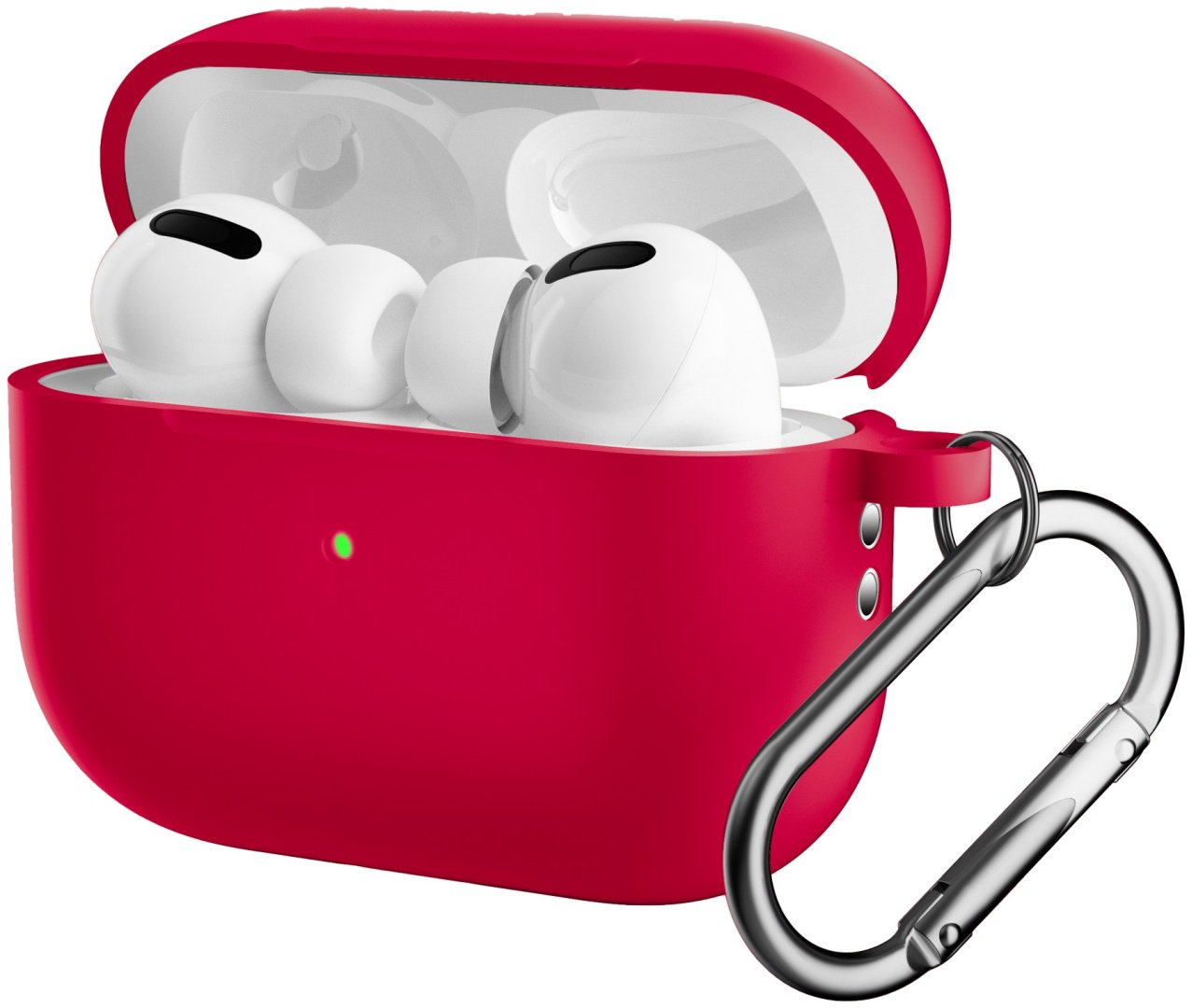 Чехол для Apple AirPods Pro 2 малиновый