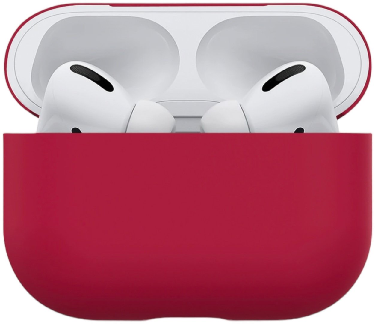 Чехол для Apple AirPods Pro 2 малиновый