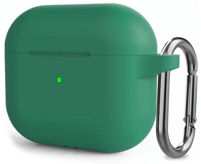 Чехол Silicone Case для Apple AirPods 3 зеленый