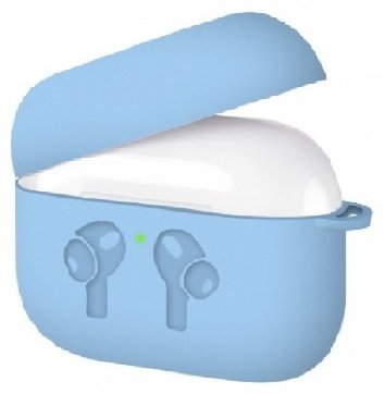 Чехол Silicone Case для Apple AirPods 3 голубой