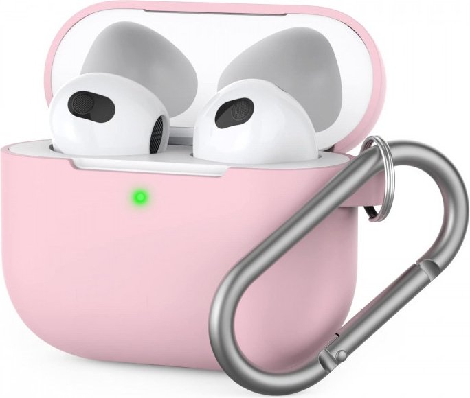 Чехол Silicone Case для Apple AirPods 3 розовый