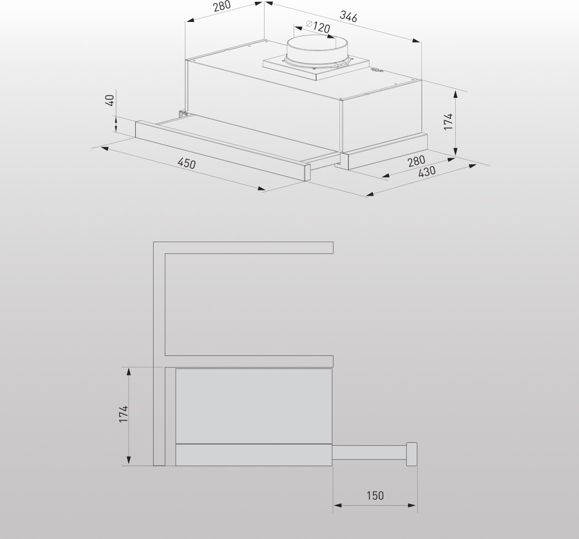 Вытяжка Zigmund & Shtain K 005.41 W белый - ForteMarket Вытяжка Zigmund & Shtain K 005.41 W белый купить,0