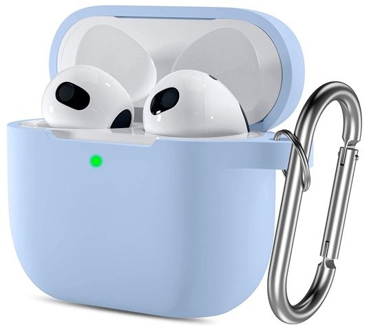 Чехол Synapse для Apple AirPods 3 голубой