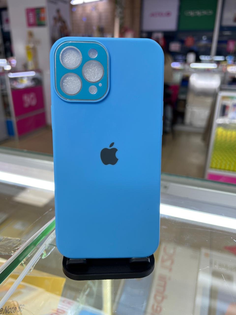 Чехол для Apple iPhone 12 Pro Max голубой купить,1060