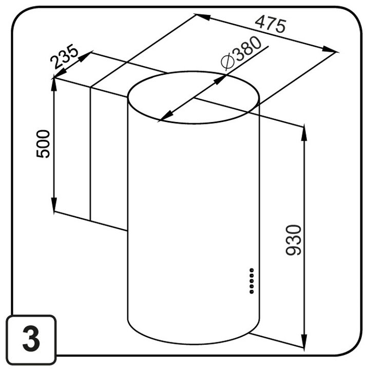 Вытяжка MAUNFELD Lee Side C 39 черный купить,0