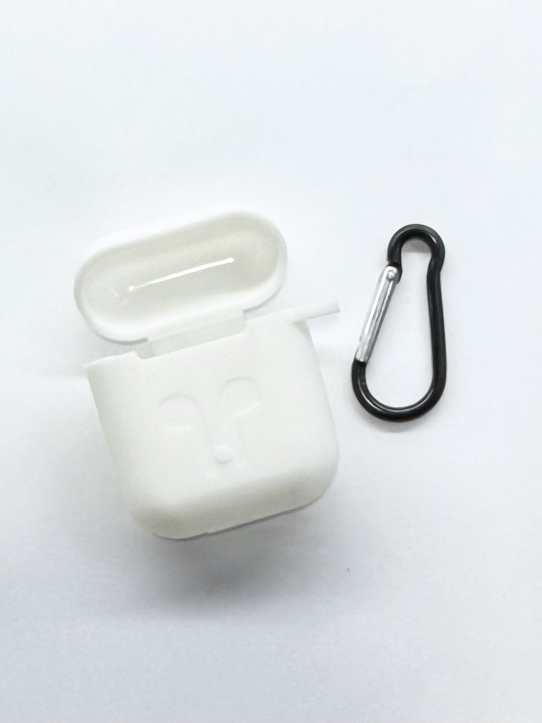 Чехол для Apple AirPods, AirPods 2 белый