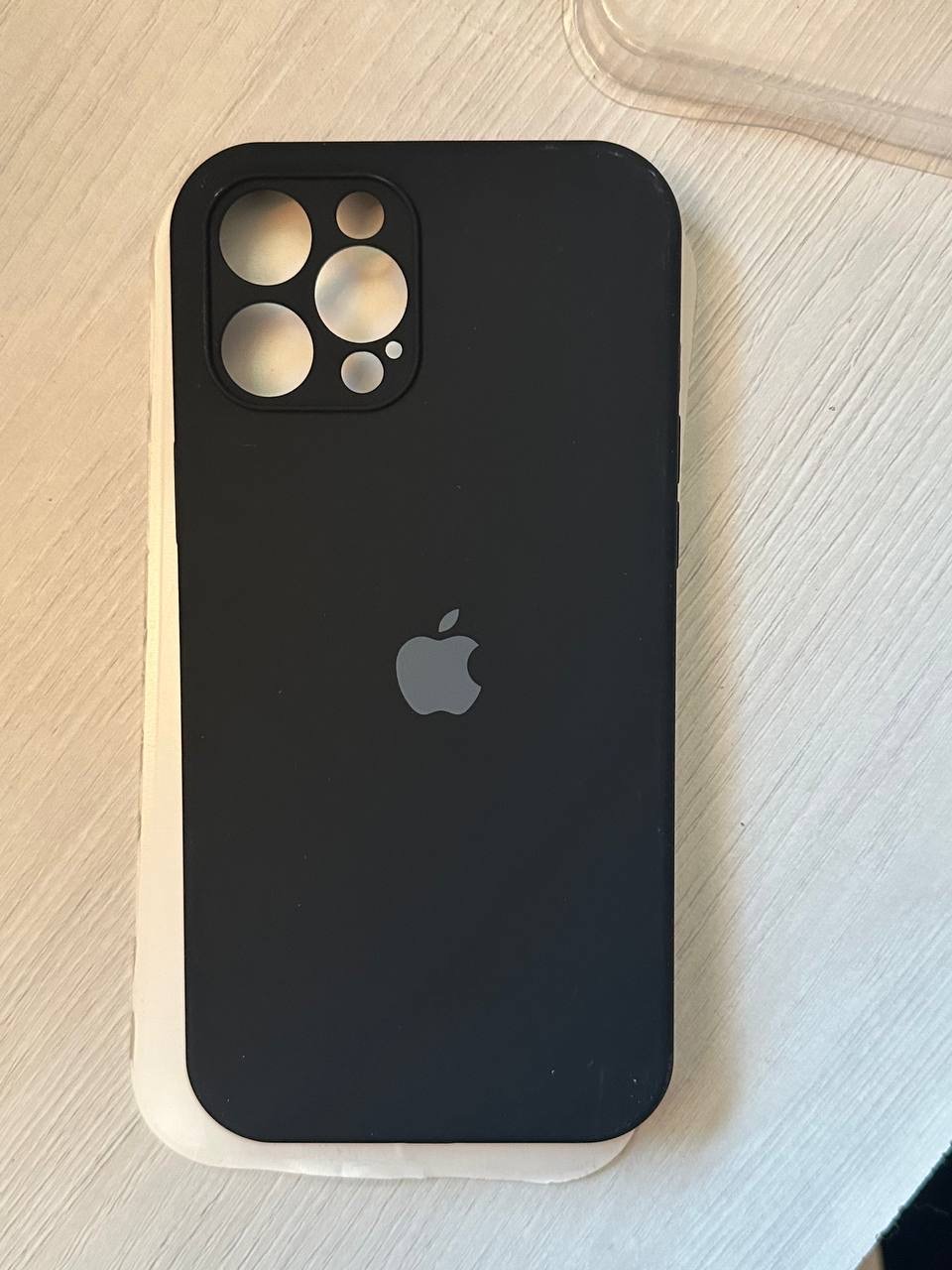 Чехол для Apple iPhone 12 Pro Max черный - ForteMarket Чехол для Apple iPhone 12 Pro Max черный купить,999