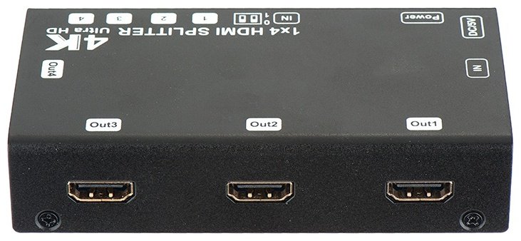 Переходник DELUXE HS-4P4K-60HD3D HDMI - HDMI