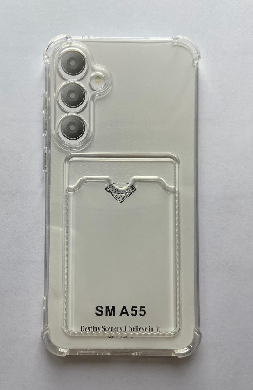 Чехол ONE для Samsung Galaxy A55 прозрачный купить,360