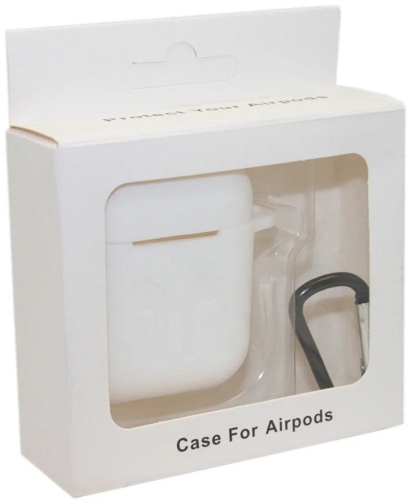 Чехол Silicone Case для Apple AirPods белый
