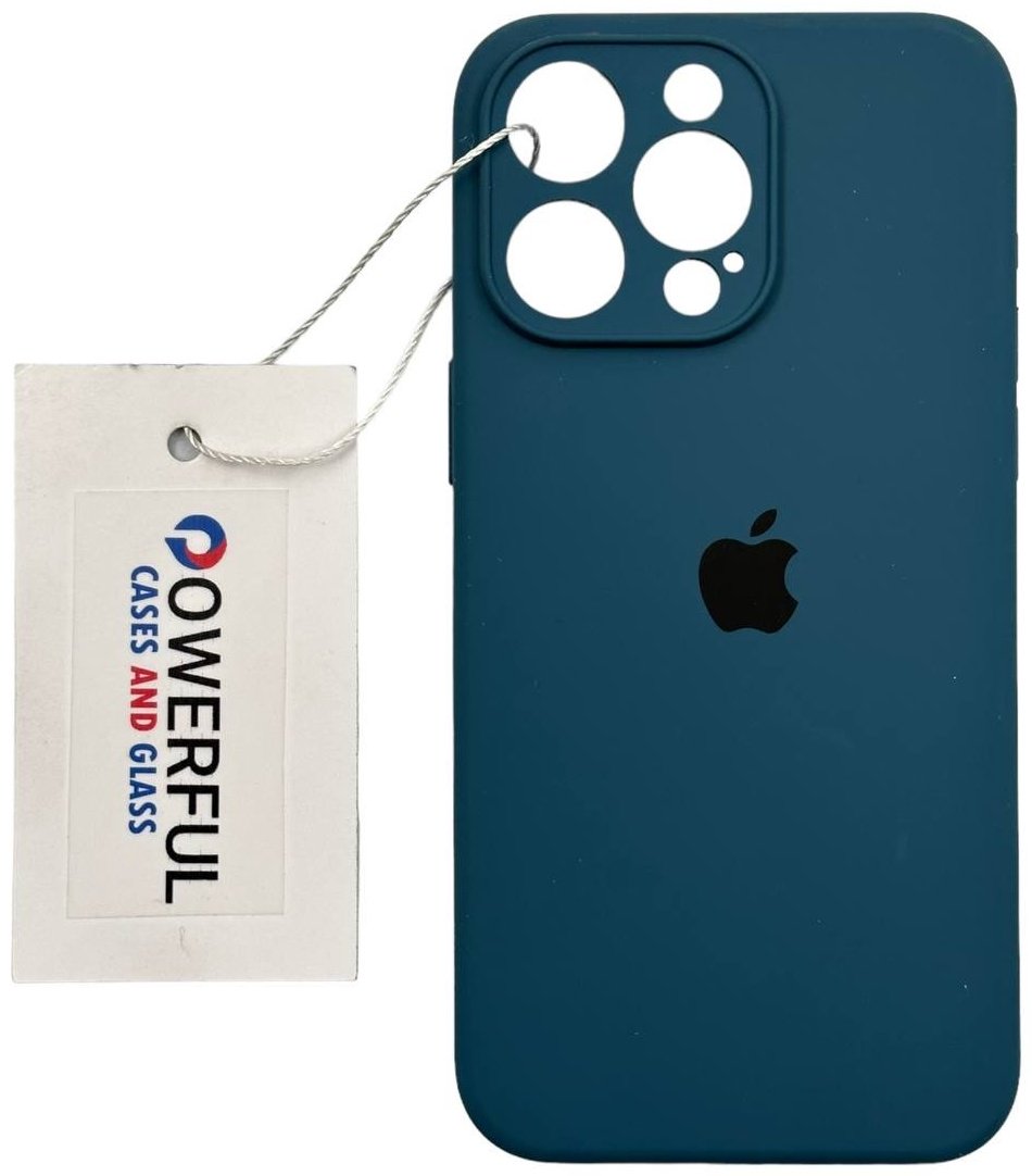 Чехол POWERFUL для Apple iPhone 15 Pro Max синий купить,479