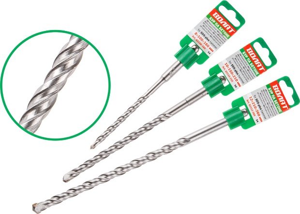 Волат бур (82112-260) (SDS-plus, 12х210х260 мм) 1 шт