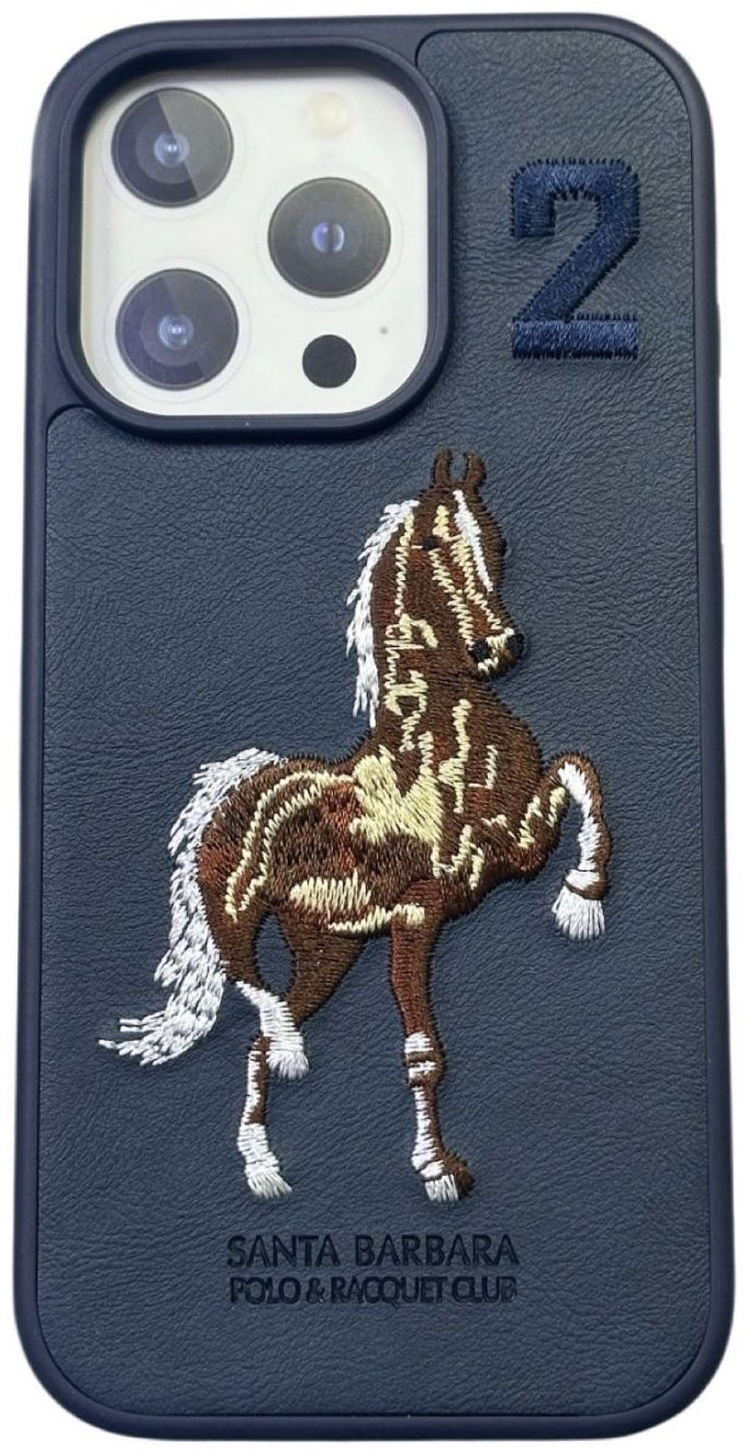 Чехол Santa Barbara Polo & Racquet Club для Apple iPhone 15 Pro Max синий - ForteMarket Чехол Santa Barbara Polo & Racquet Club для Apple iPhone 15 Pro Max синий купить,2570
