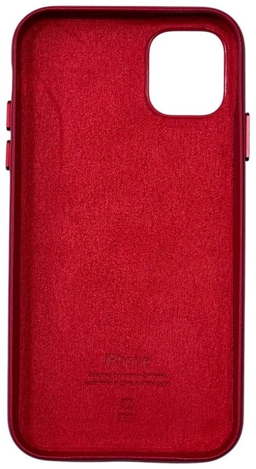 Чехол для Apple iPhone 11 красный - ForteMarket Чехол для Apple iPhone 11 красный купить,1500