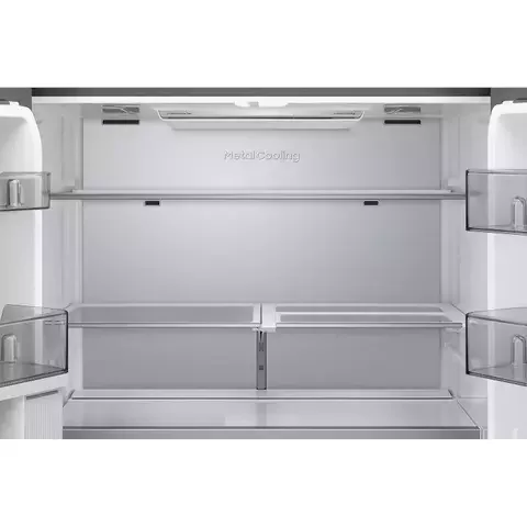 Холодильник Samsung  RM90F67C1W/WT серый купить,NaN