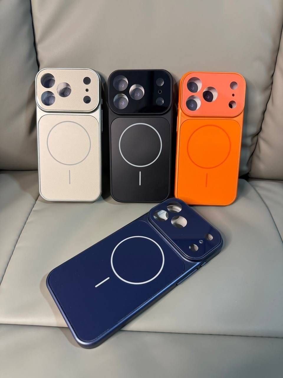 Чехол NURCASE для Apple iPhone 14 Pro Max синий купить,1500