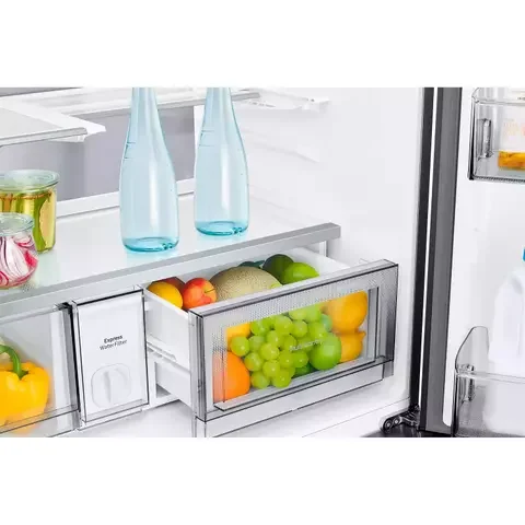 Холодильник Samsung  RM90F67C1W/WT серый купить,NaN
