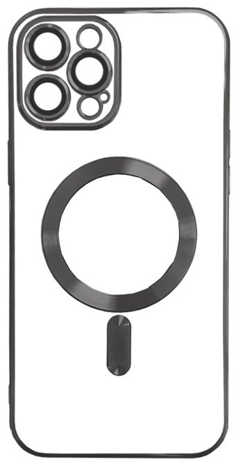 Чехол для Apple iPhone 12 Pro Max черный - ForteMarket Чехол для Apple iPhone 12 Pro Max черный купить,666
