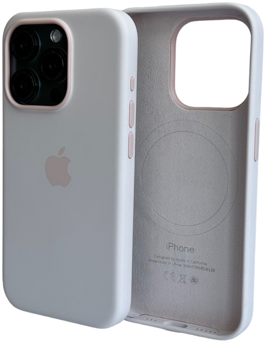 Чехол для Apple iPhone 15 Pro белый - ForteMarket Чехол для Apple iPhone 15 Pro белый купить,4997
