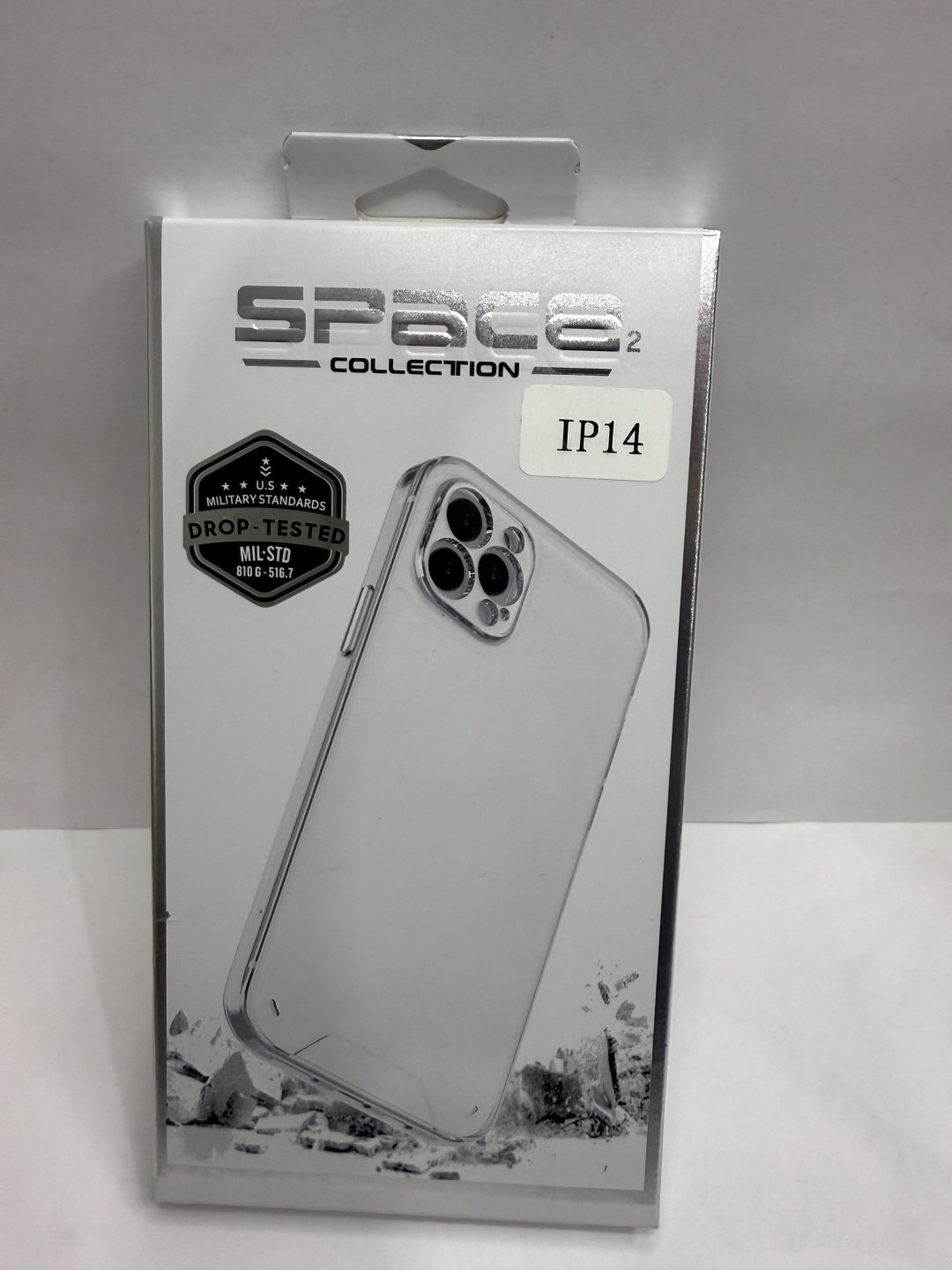 Чехол Space для Apple iPhone 14 прозрачный купить,784