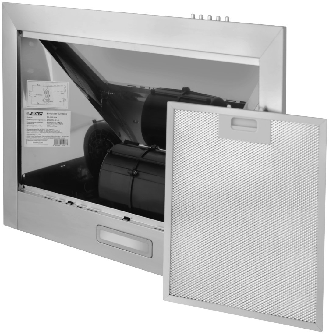 Вытяжка EXITEQ EX-1086 inox серебристый