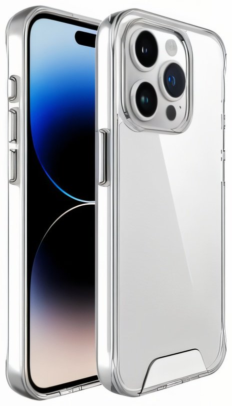 Чехол Space для Apple iPhone 15 Pro прозрачный купить,1038