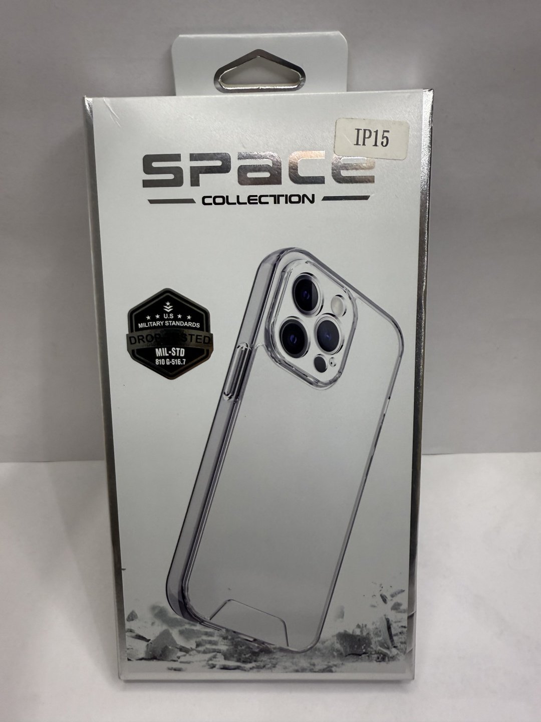 Чехол Space для Apple iPhone 15 прозрачный купить,999