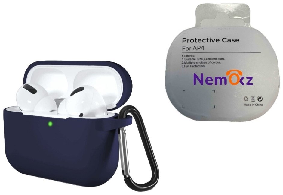 Чехол Nemo.kz для Apple AirPods 4 синий