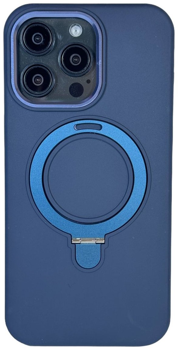 Чехол для Apple iPhone 15 Pro синий купить,1820
