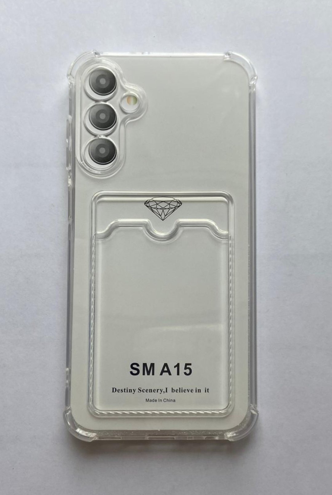 Чехол Union для Samsung Galaxy A15 прозрачный купить,360