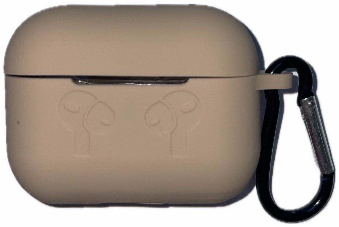 Чехол для Apple AirPods Pro, AirPods Pro 2 бежевый