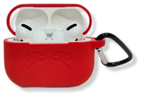Чехол Saiboro для Apple AirPods Pro красный