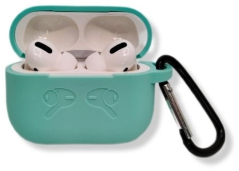 Чехол Saiboro для Apple AirPods Pro бирюзовый