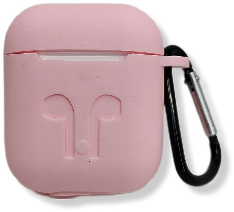 Чехол Saiboro для Apple AirPods, AirPods 2 розовый