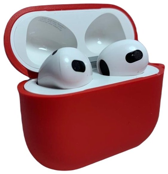 Чехол для Apple AirPods 3 красный