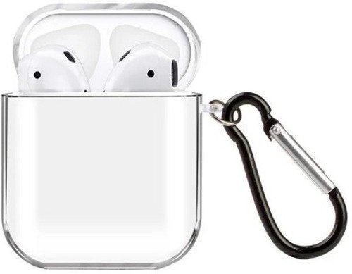 Чехол для Apple AirPods, AirPods 2 прозрачный